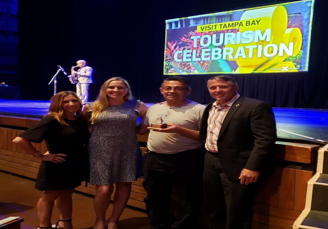 2021 Visit Tampa Bay Bern Laxer Award of Excellence | Kosta Chkhikvadze, Assistant Chief Engineer at Homewood Suites Tampa Airport Westshore