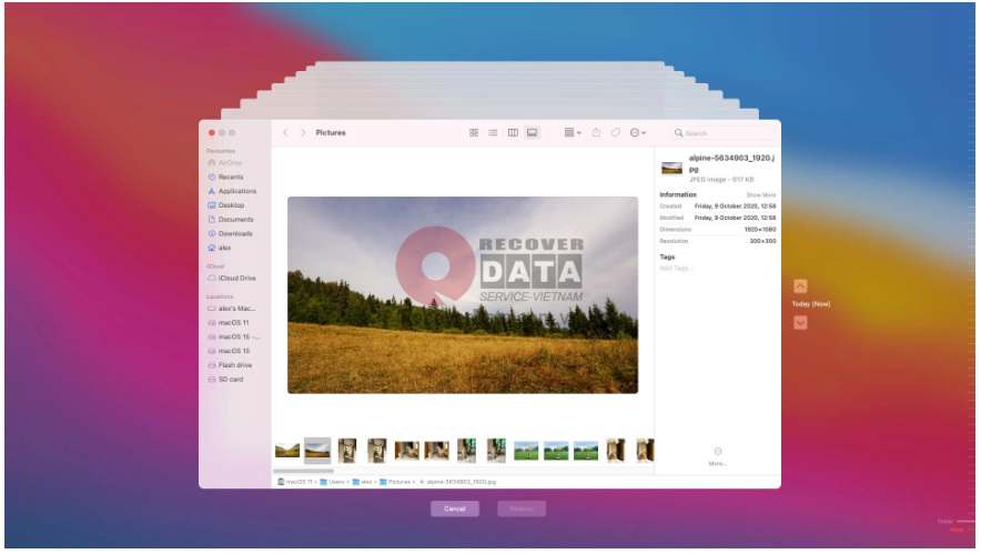 cuu du lieu o cung bi format cho may mac windows 2