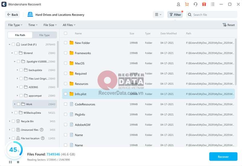 cuu du lieu o cung unallocated 5