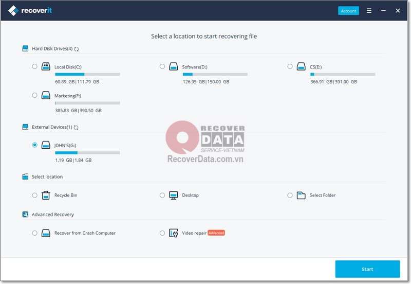 cuu du lieu o cung unallocated 3