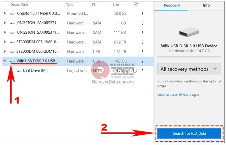 cach cuu du lieu usb 5