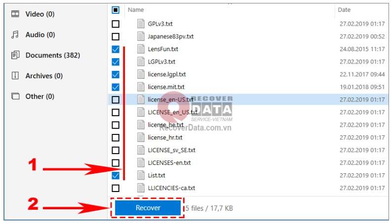 cach cuu du lieu usb 6