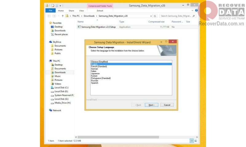 cach copy du lieu tu o cung nay sang o cung khac 4