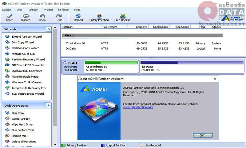 phan mem phan vung o cung 5