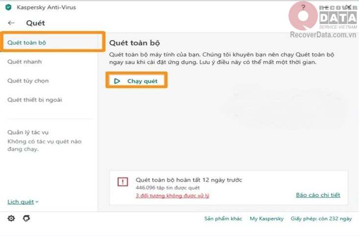 huong dan khoi phuc du lieu boi vi rut tong tien 9