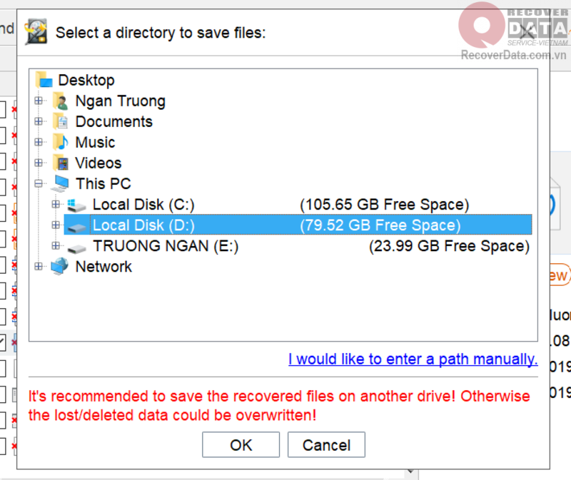 cach khoi phuc o dia bi xoa bang minitool partition recovery 4