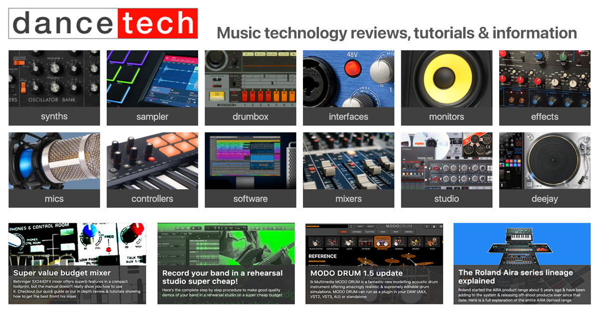 Drum machines a history & timeline of drum machines
