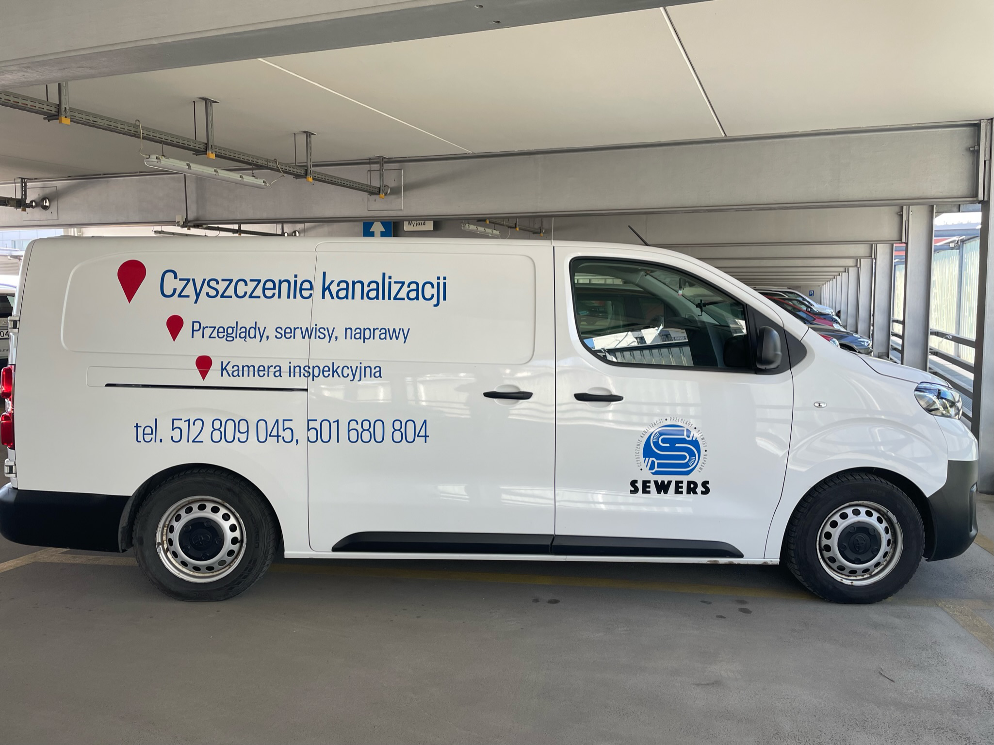 Sewers auto udrażnianie rur