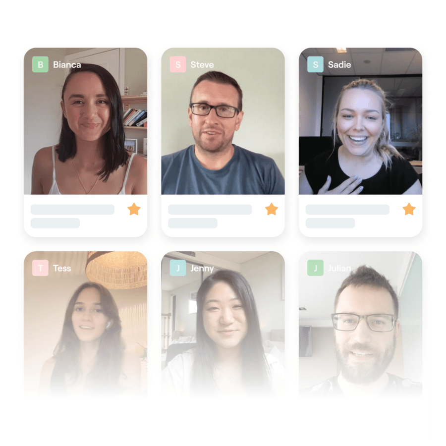 video testimonials