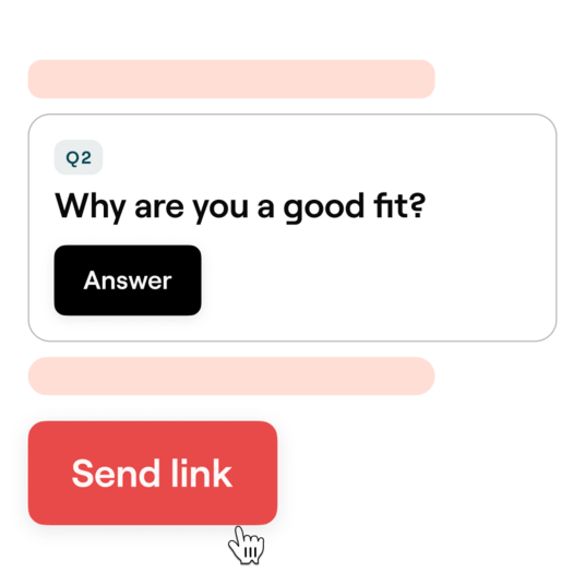 ask candidate questions for video