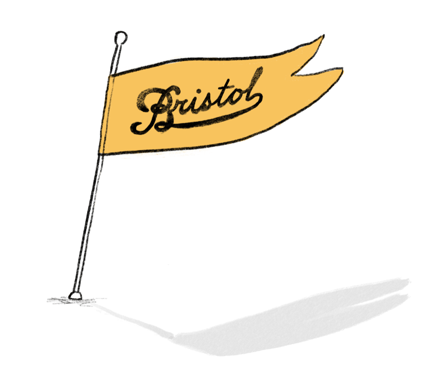 Bristol flag illustration Aspect Film & Video