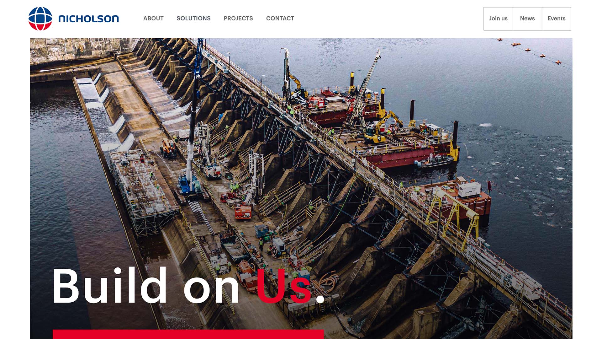 Nicholson Construction Company Build on Us