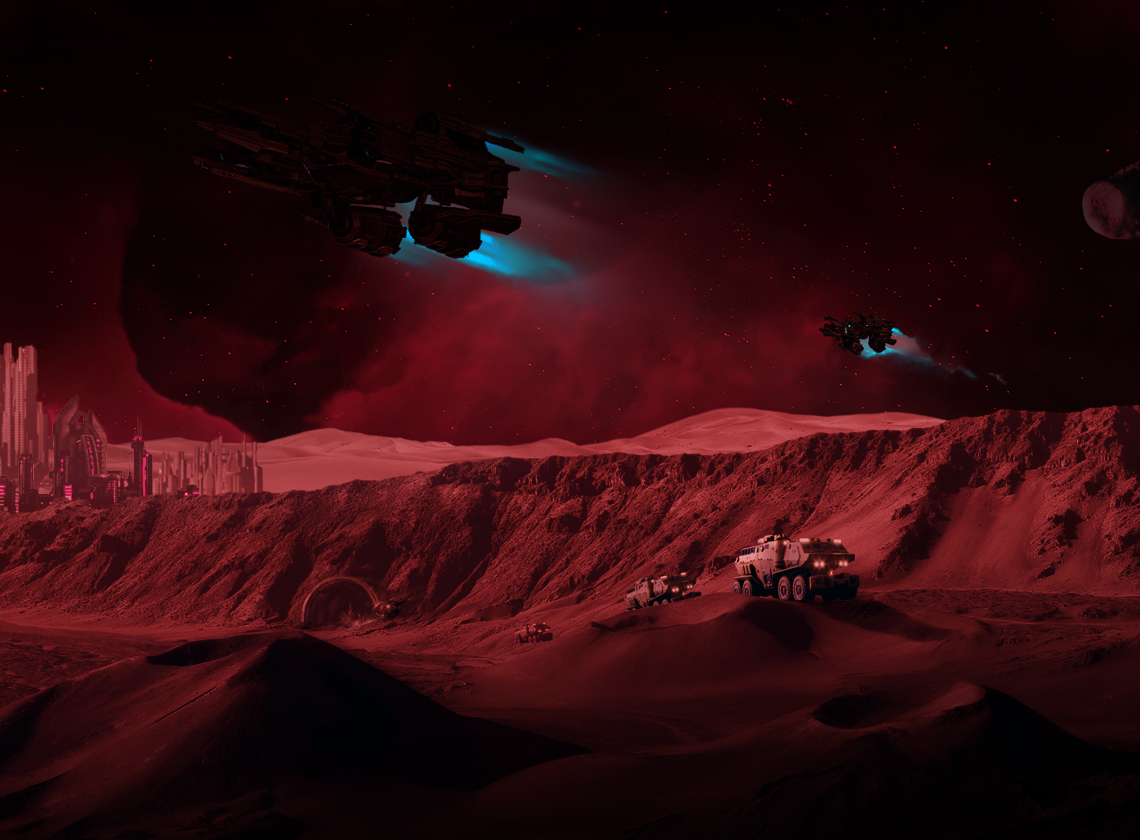 Mars Colony, NFT-blockchain game