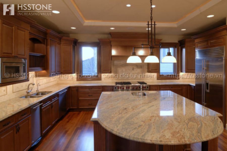 bàn bếp đá granite