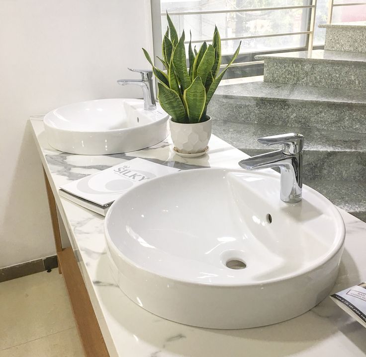 nên lựa chọn Lavabo âm hay dương bàn