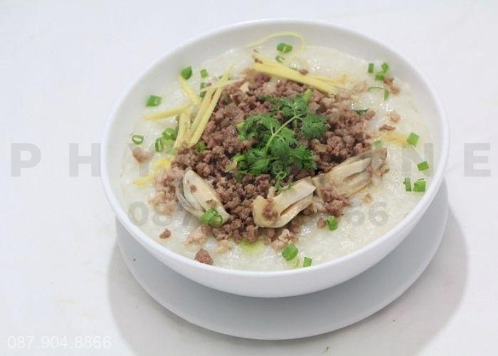 Cháo bí đao thịt băm - Một trong số các loại cháo ngon cho bé bị viêm phế quản