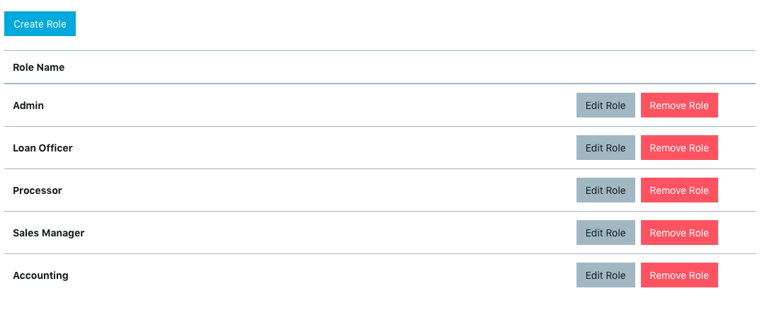 Screenshot of Reggora's user management