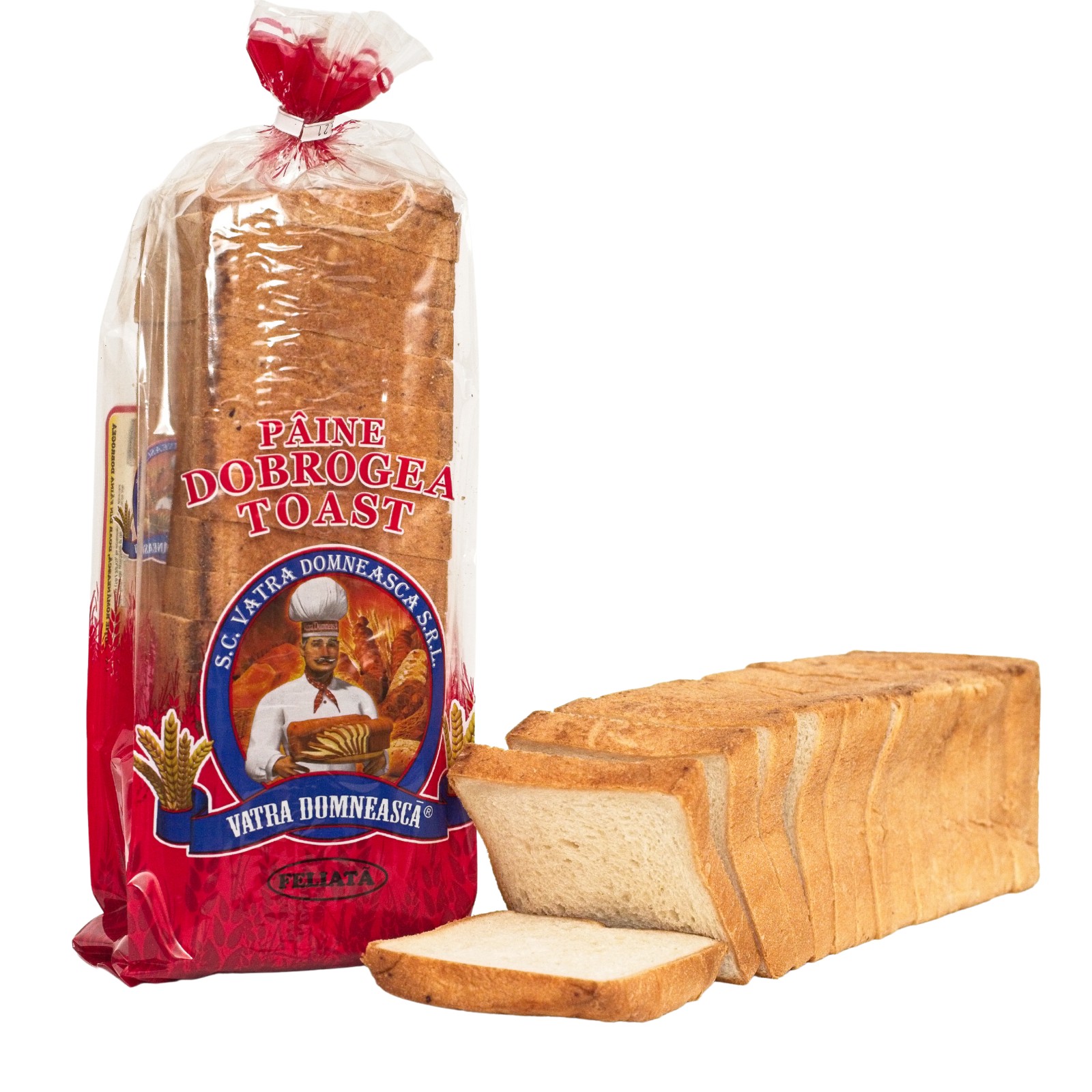 Paine Dobrogea Toast Felii 600 gr