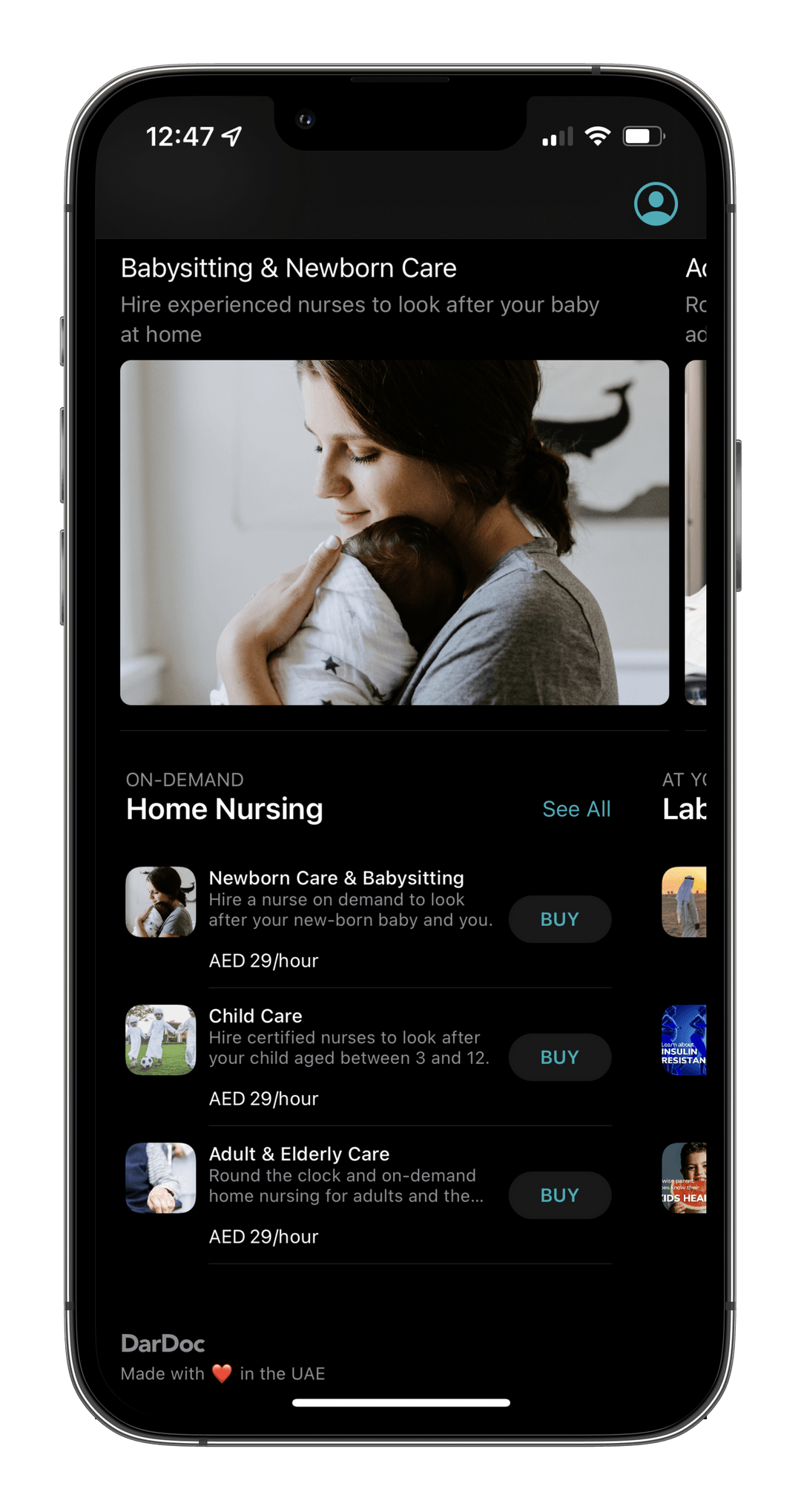 DarDoc Best Home Health Care in Abu Dhabi and Dubai