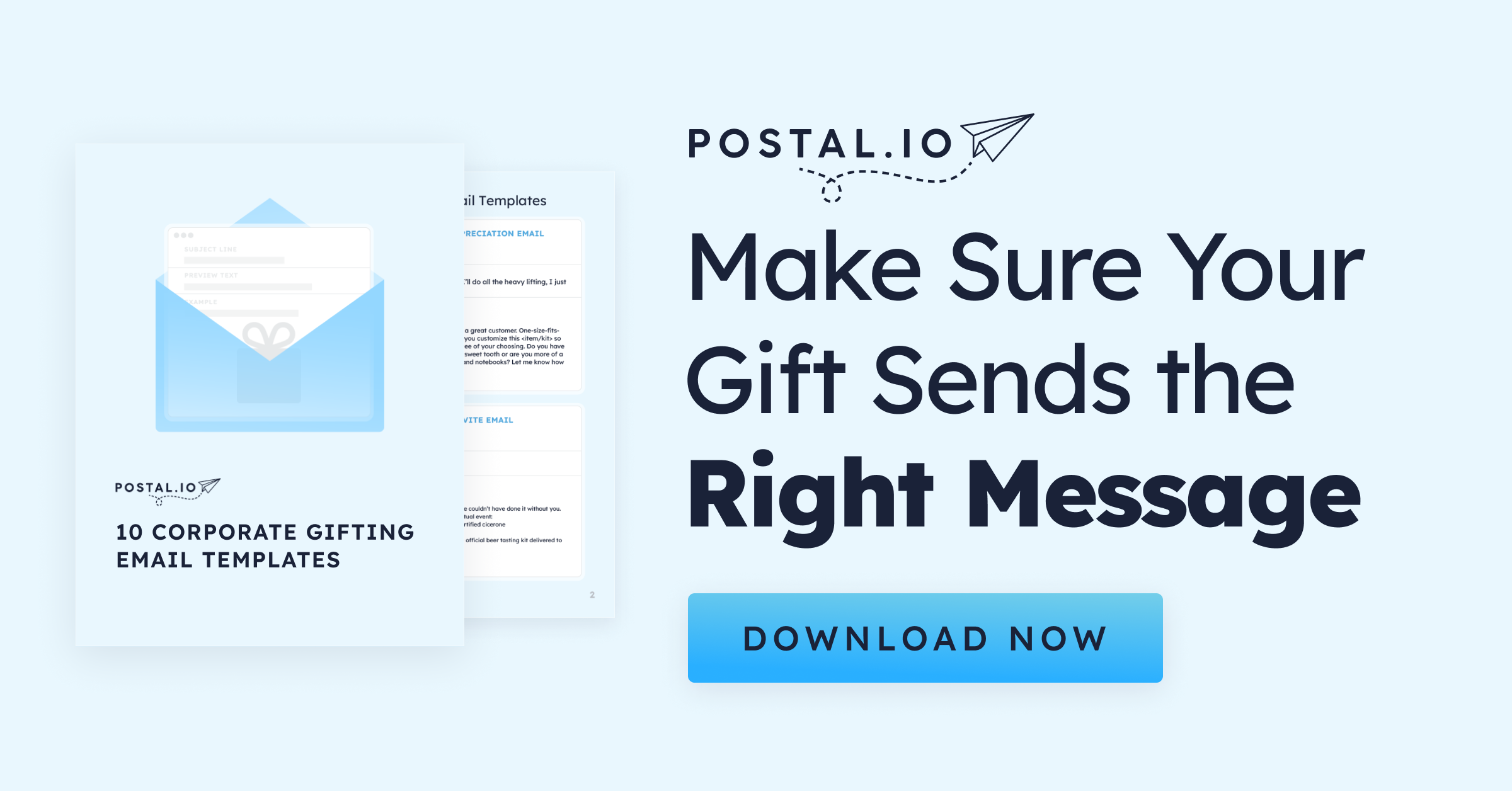 Download the Guide: 10 Corporate Gifting Email Templates