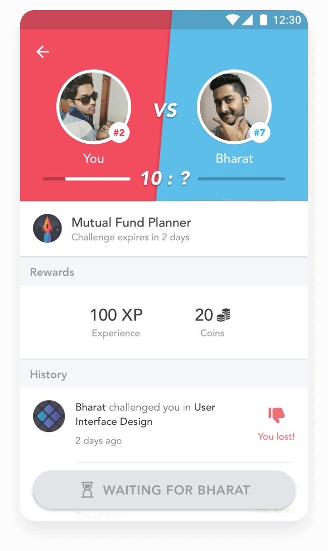 Talentify high fidelity prototype