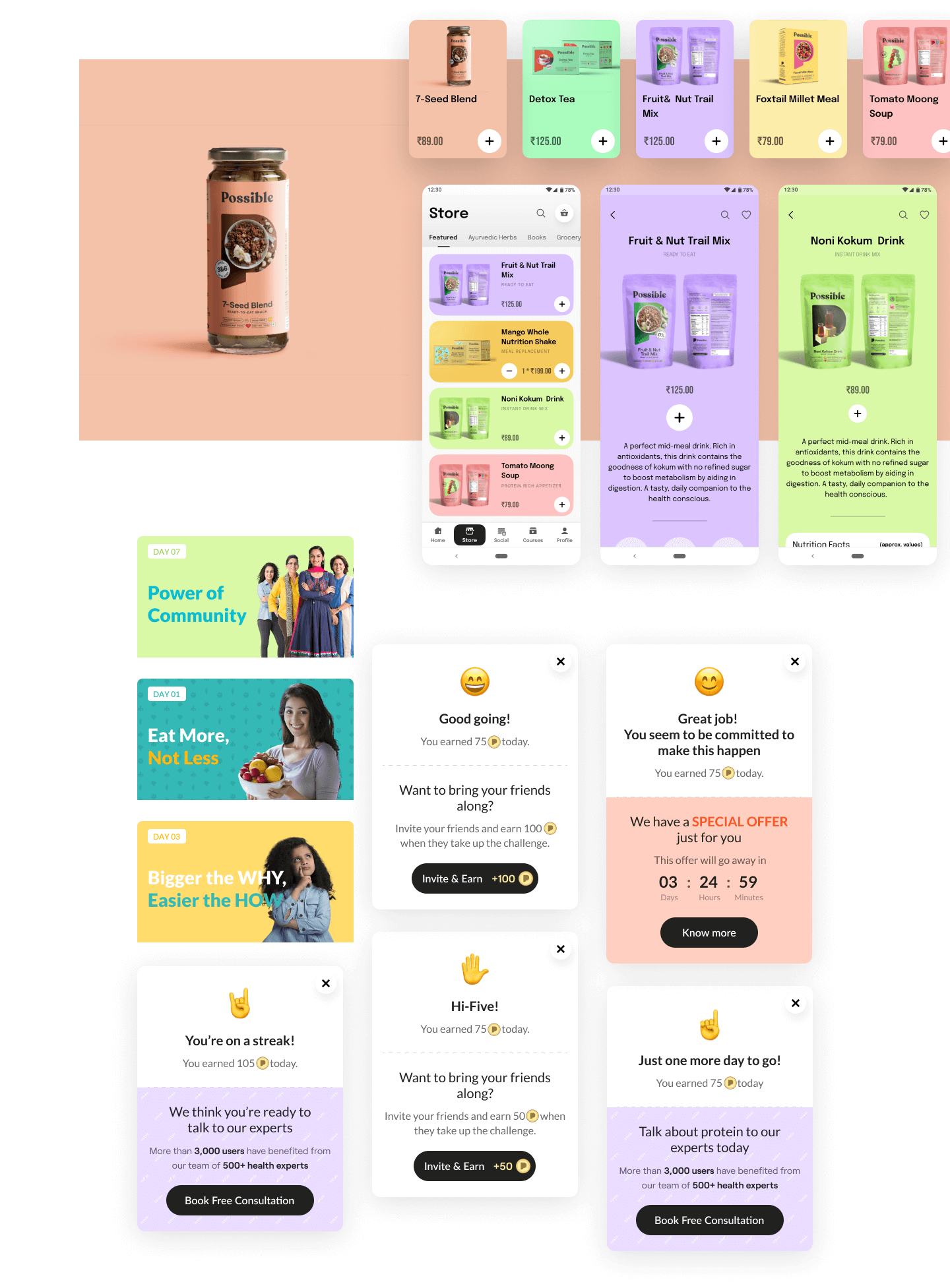 Design sprint storyboard ideation session