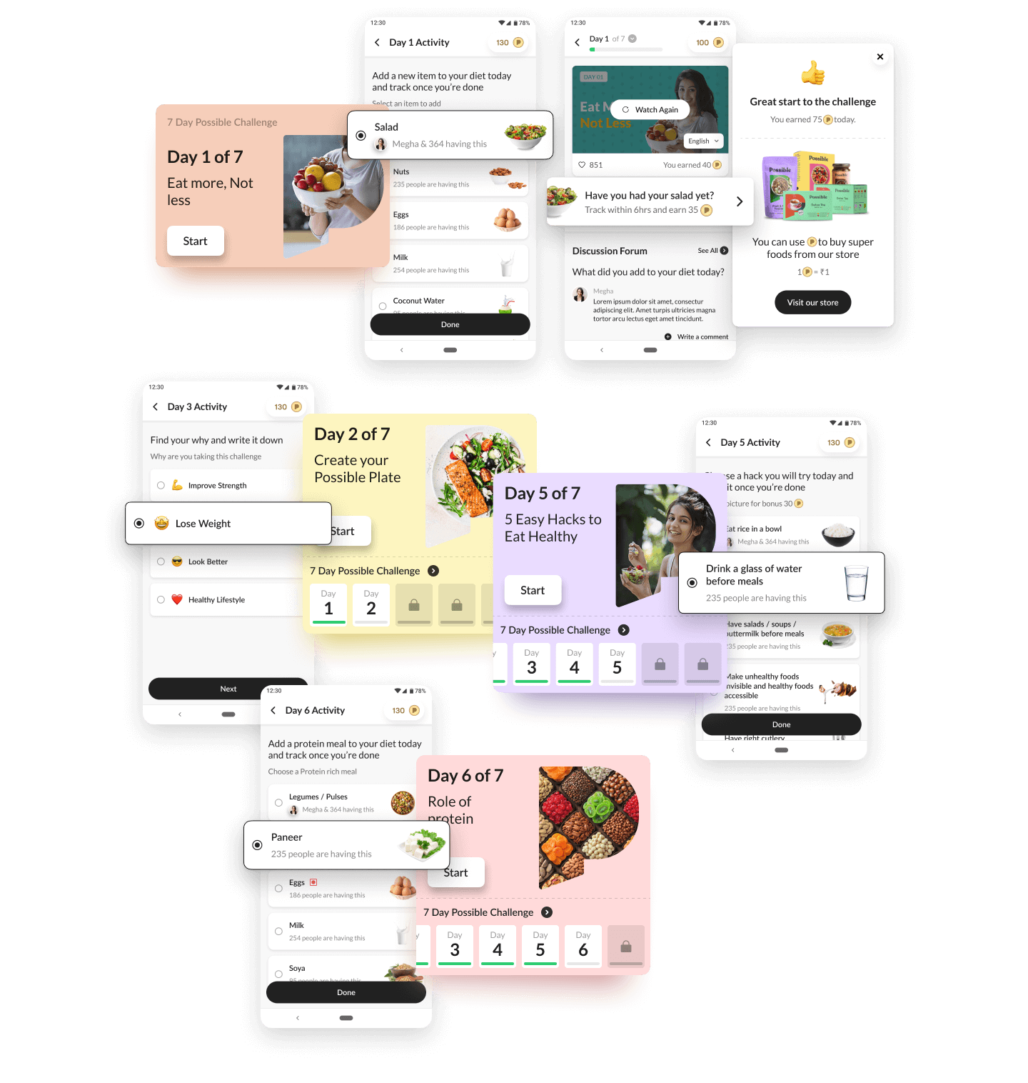 Design sprint storyboard ideation session