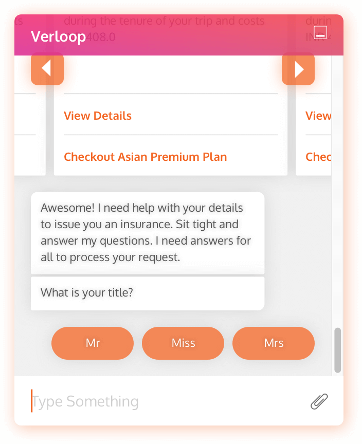 Verloop plan screen design