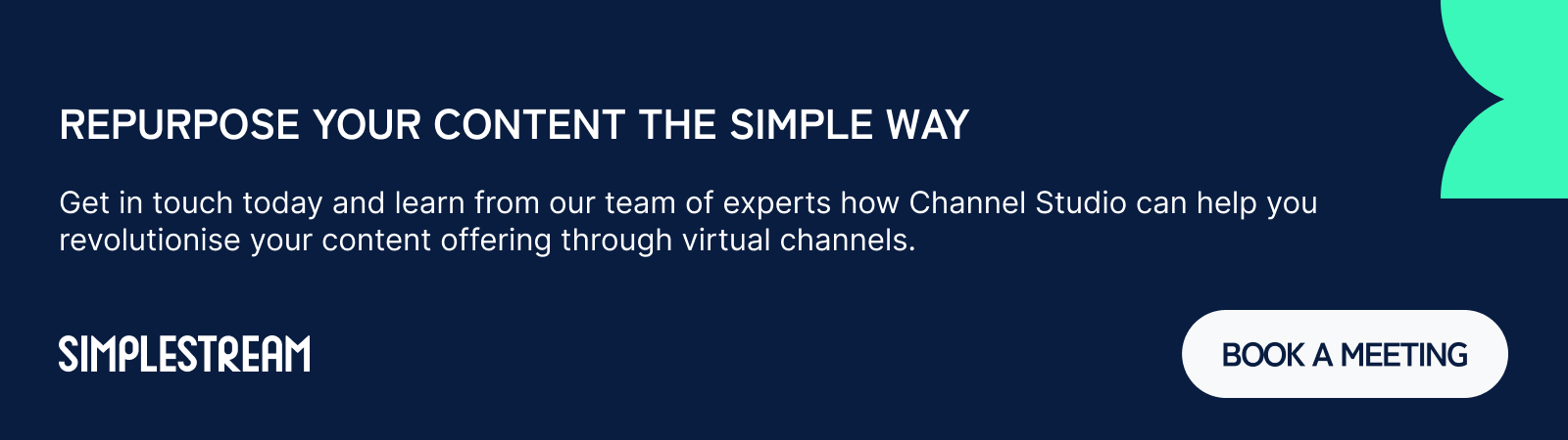 Book a meeting to know more about Virtual Channels