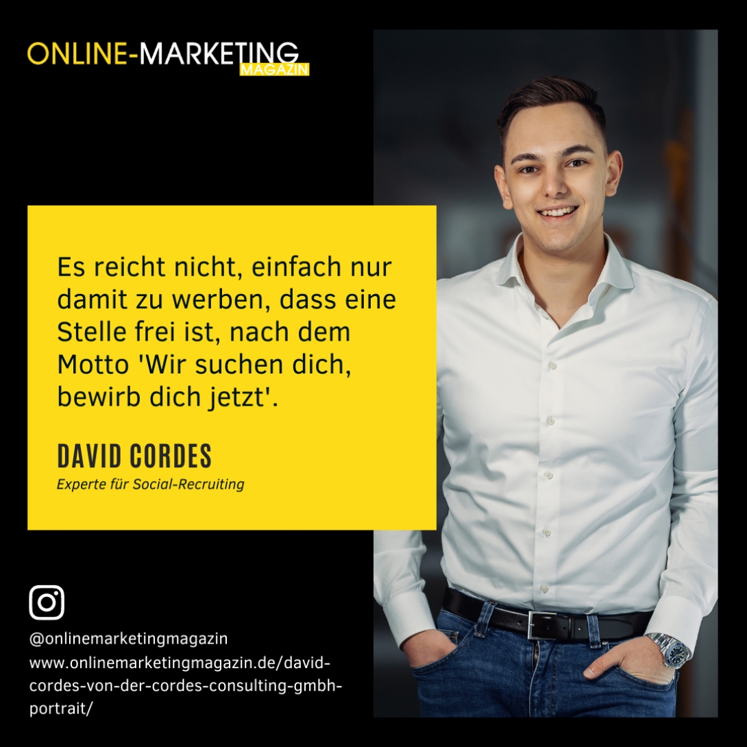 „Wichtig ist, eine Plattform zu nutzen, die von allen Personen genutzt wird.