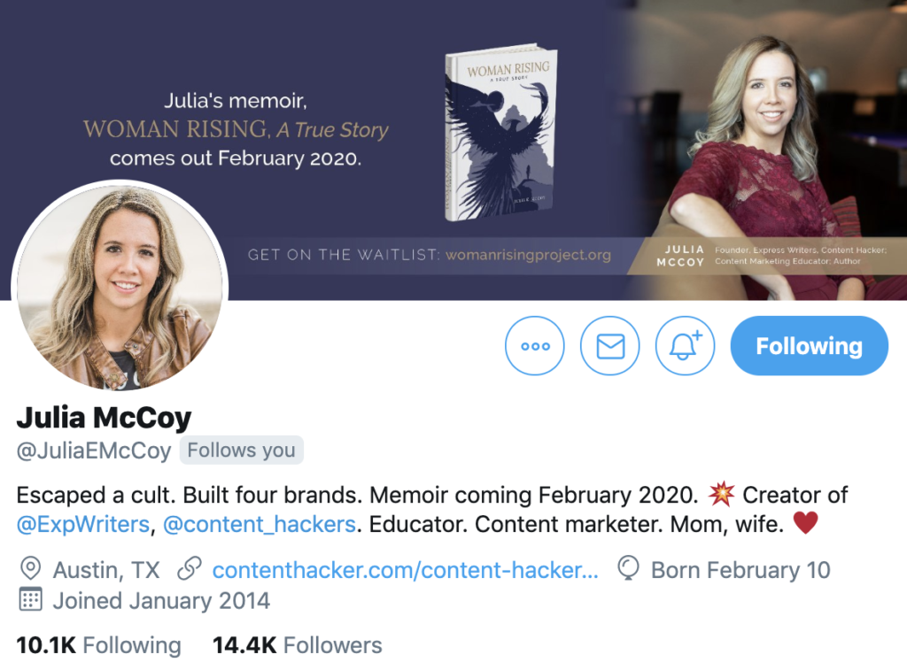 Create A Perfect Twitter Profile