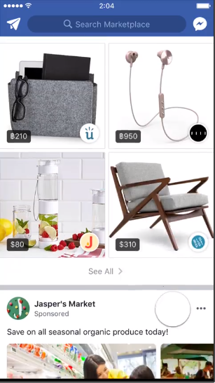 Facebook Marketplace ads