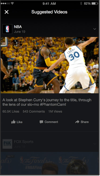 Facebook Video Feeds Ads