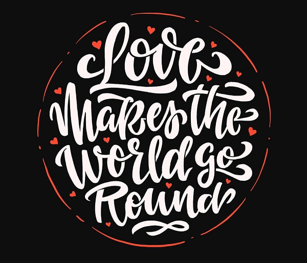 Always emphasize the message in a circular design