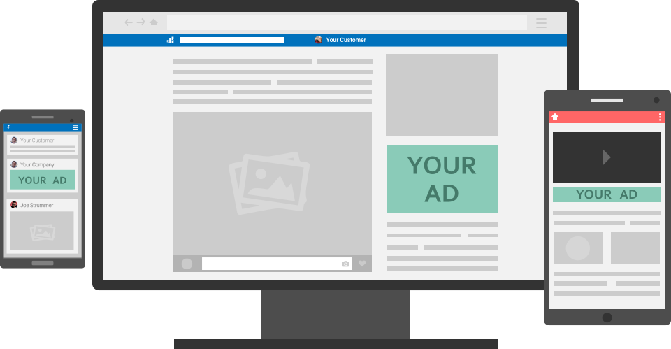 Targeted approach for display ad