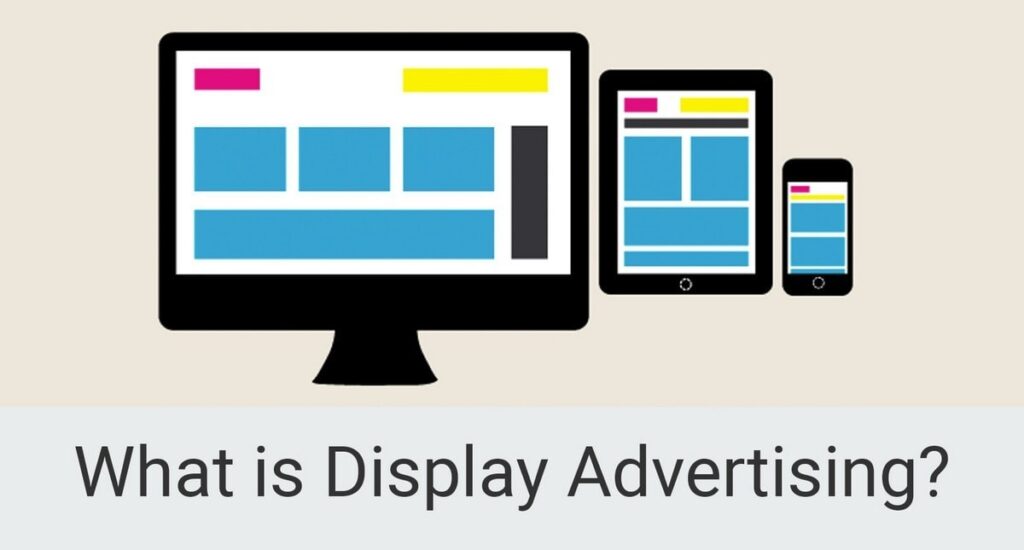 What is display advertising?