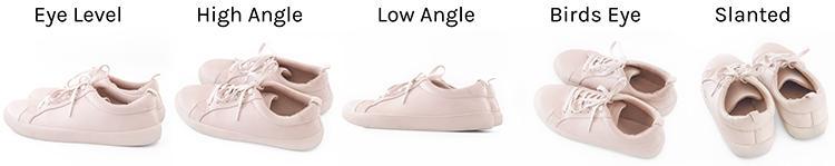 angles of a product image