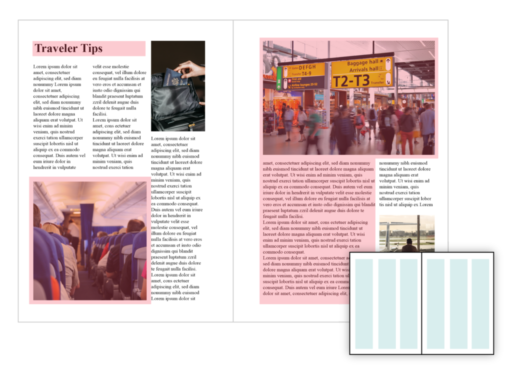 column grid layout