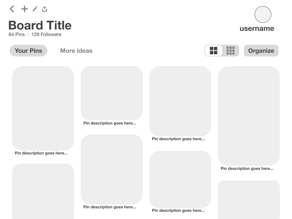 Pinterest image posts size