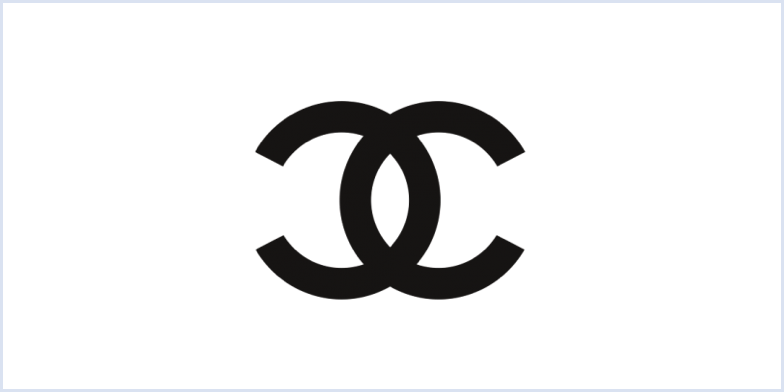 Interlocked monogram logo