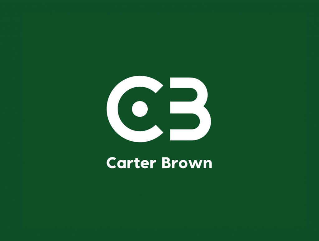 Carter brown monogram logo