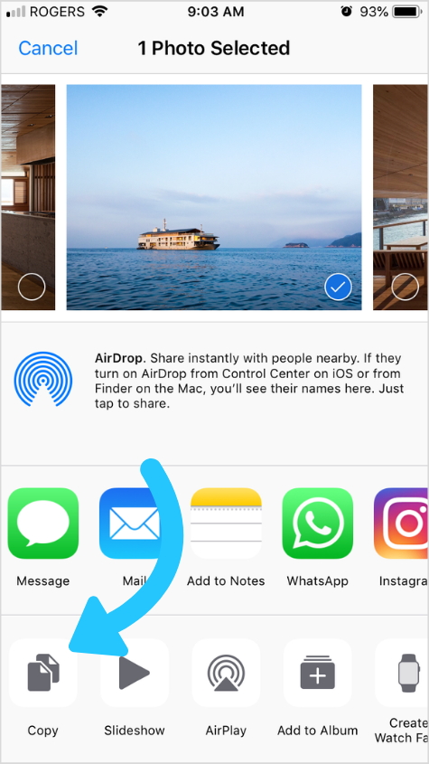 How to post directly to instagram story