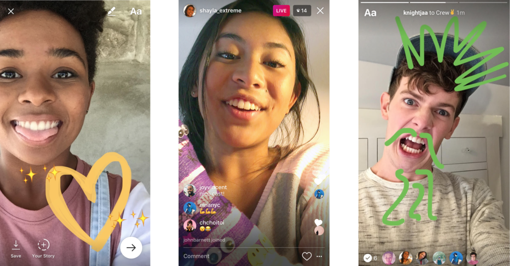 Instagram live