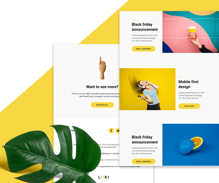 Use Minimal Text and Design