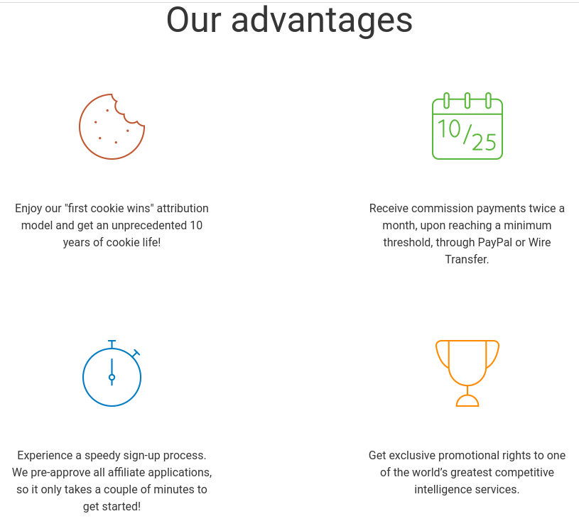 our advantages