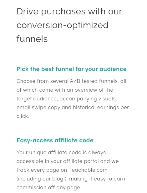 drive purchases with our conversion optimized funnels