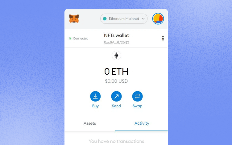 meta-mask-wallet-activity-screen