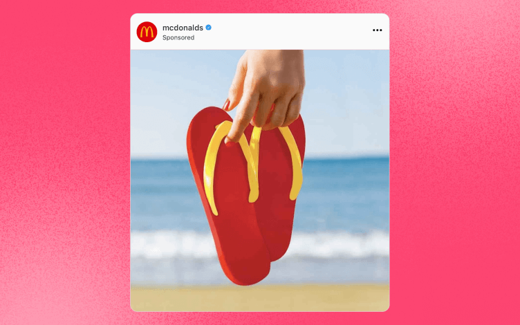 Mcdonalds Instagram Ad