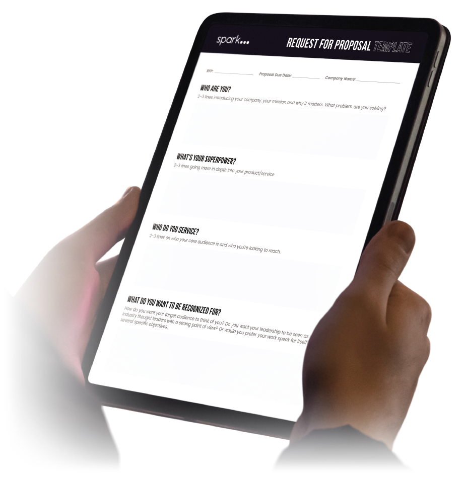 Find Your Perfect Agency Partner Download Our Free RFP Template SparkPR