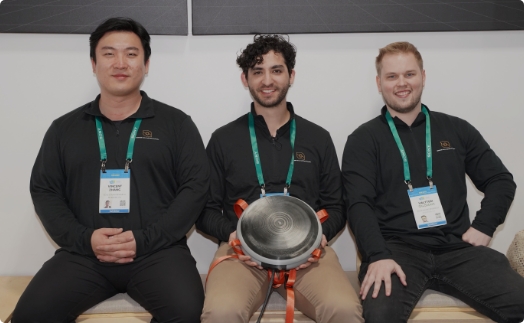 founders sitting with resonx at ces 2022